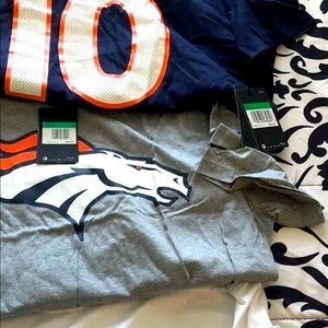 Lot of 3 Denver broncos Nike brand shirts